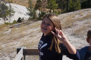 Any place is a good place to Vogue for some of our family members.